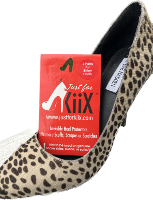 Copy of Kiix Heel Protectors - Black Shiny 2 Pairs